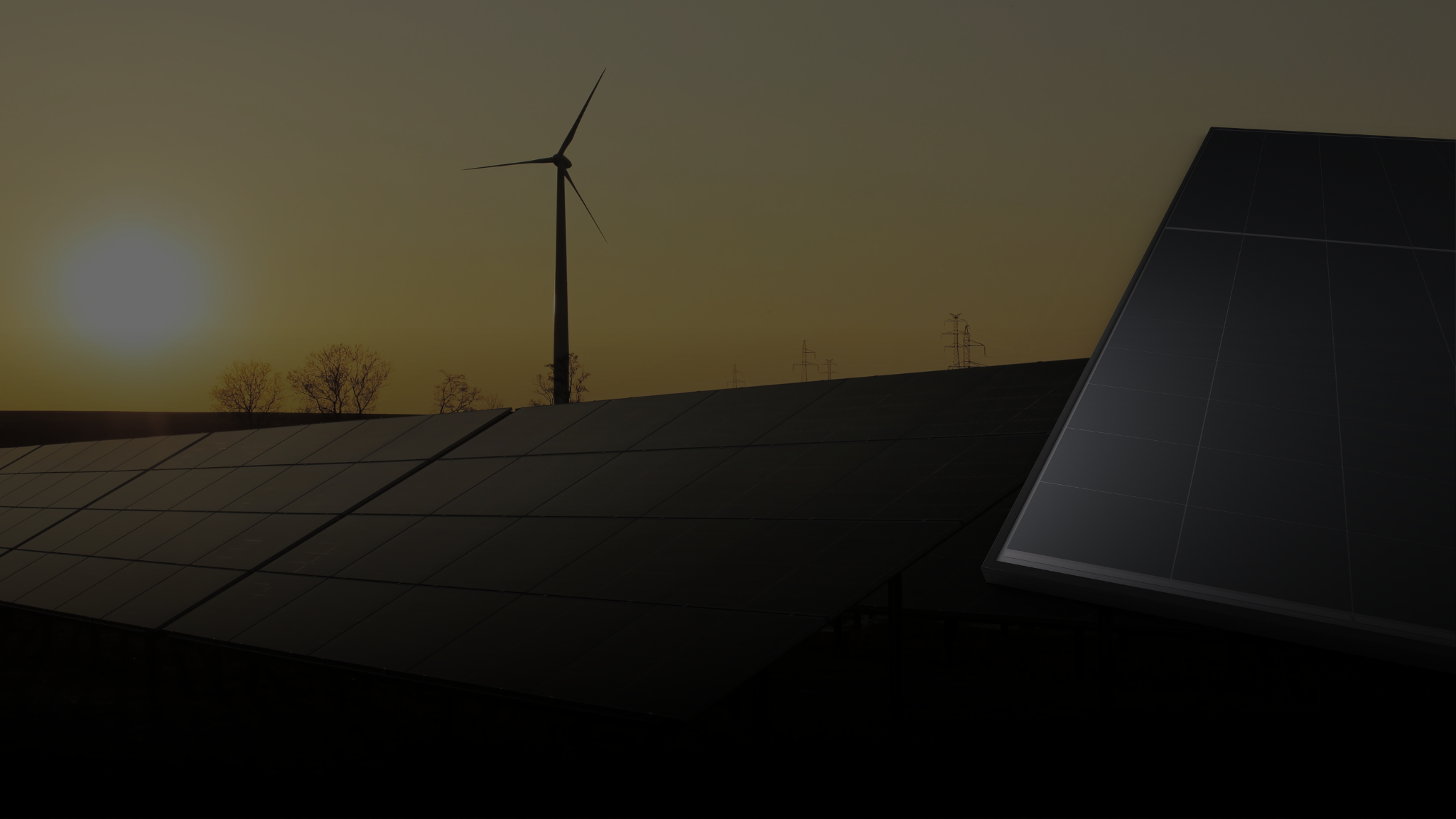 Photovoltaikanlage mit Solarmodulen auf Dach